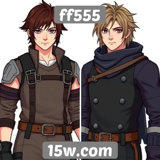 Personalização de avatares no ff555 é um destaque