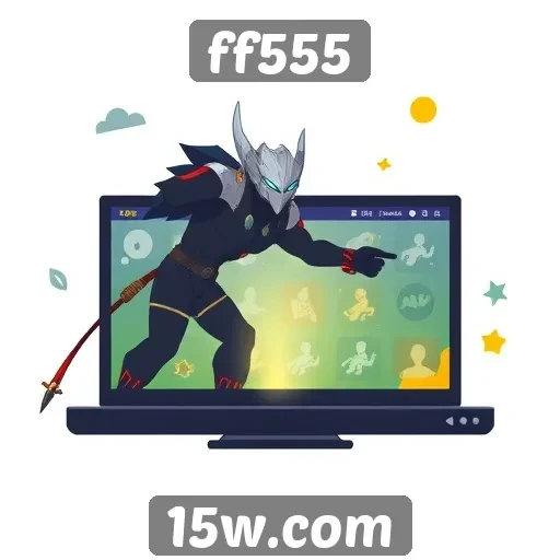 Análise das funcionalidades do site de jogos ff555